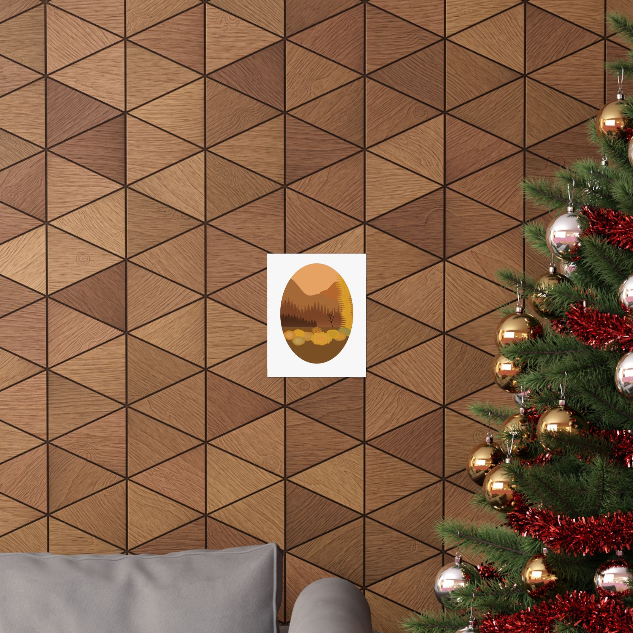 Fall Ellipse Poster--no text