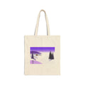 Winter landscape--Cotton Canvas Tote Bag