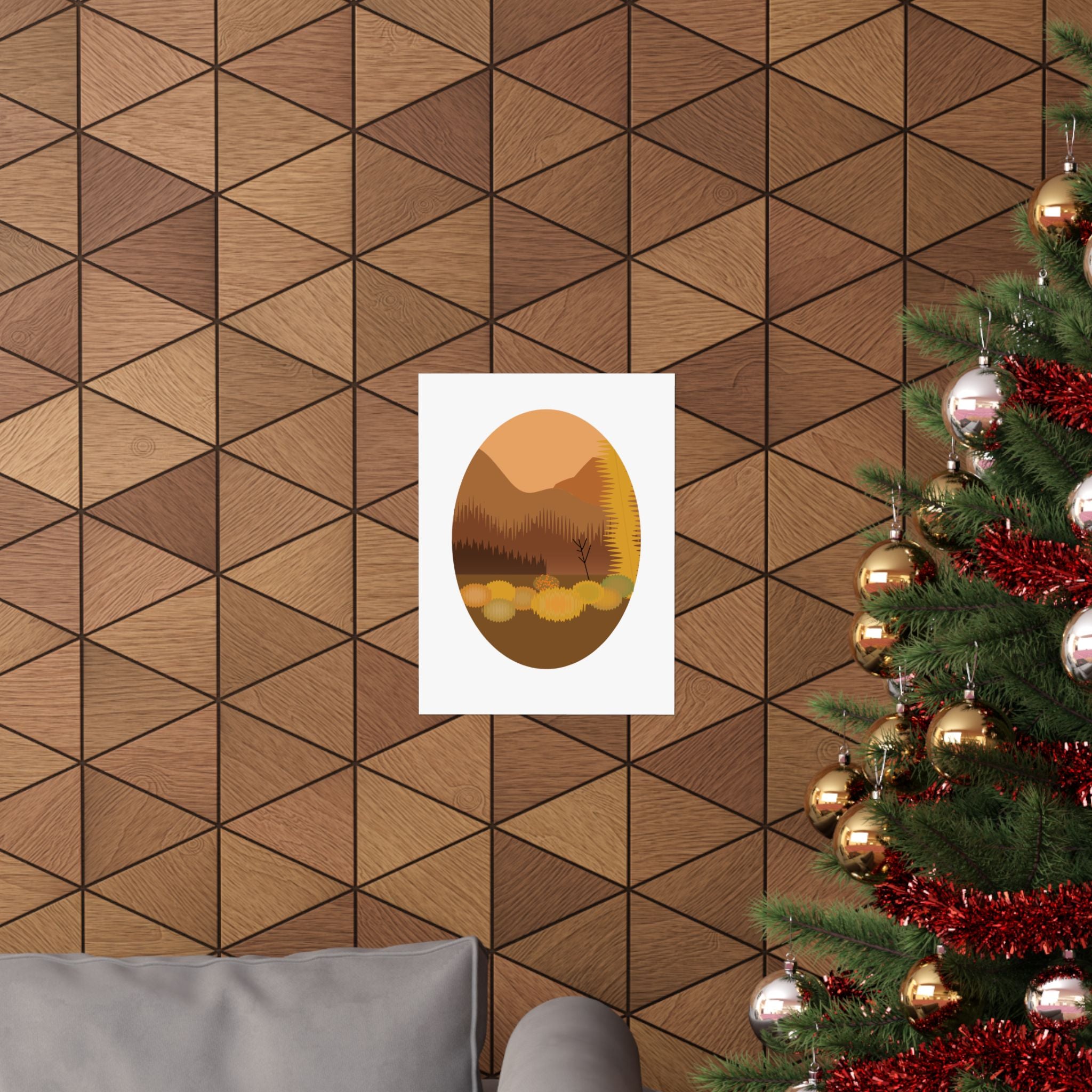 Fall Ellipse Poster--no text