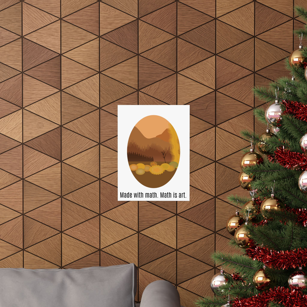 Fall Ellipse Poster