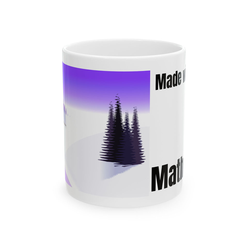 Ceramic Mug, (11oz, 15oz) -- Winter landscape