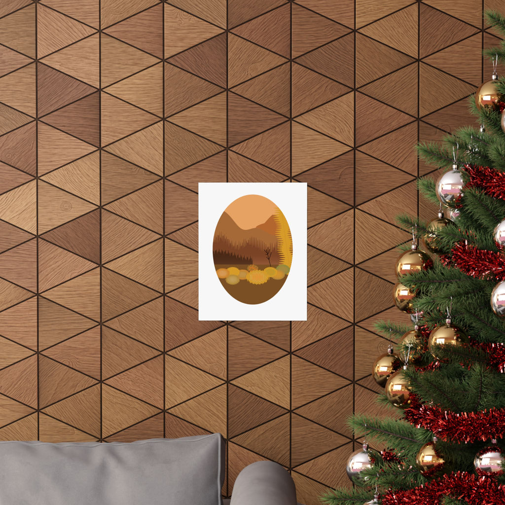 Fall Ellipse Poster--no text