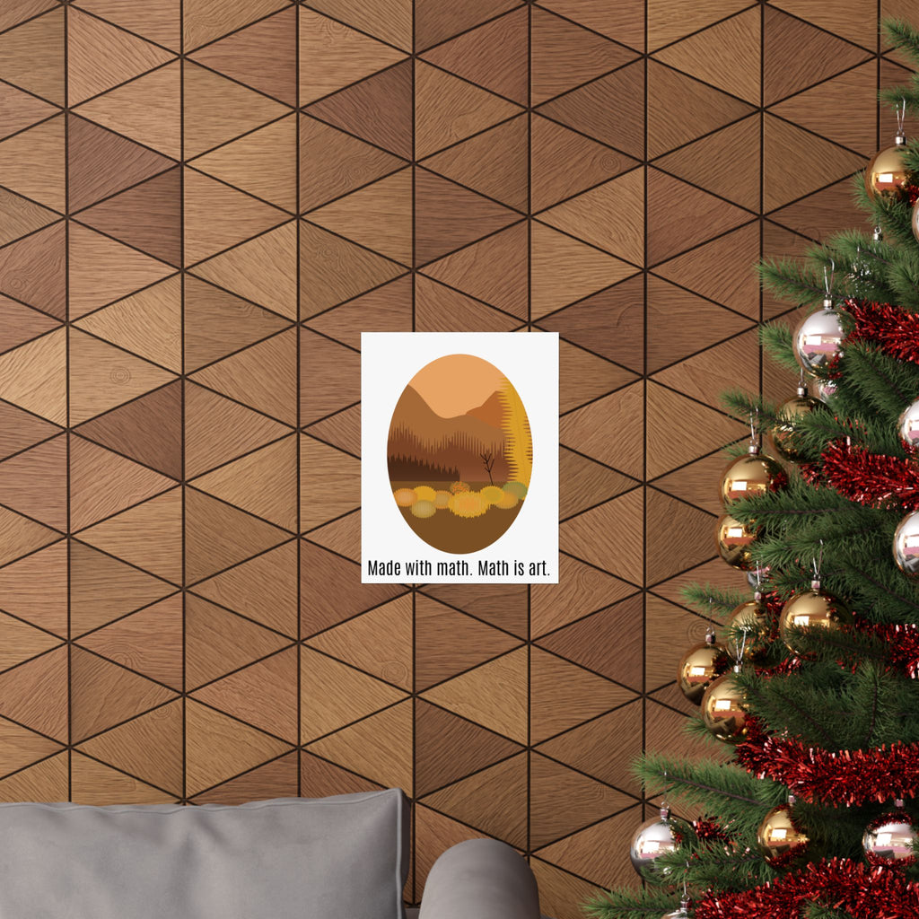 Fall Ellipse Poster