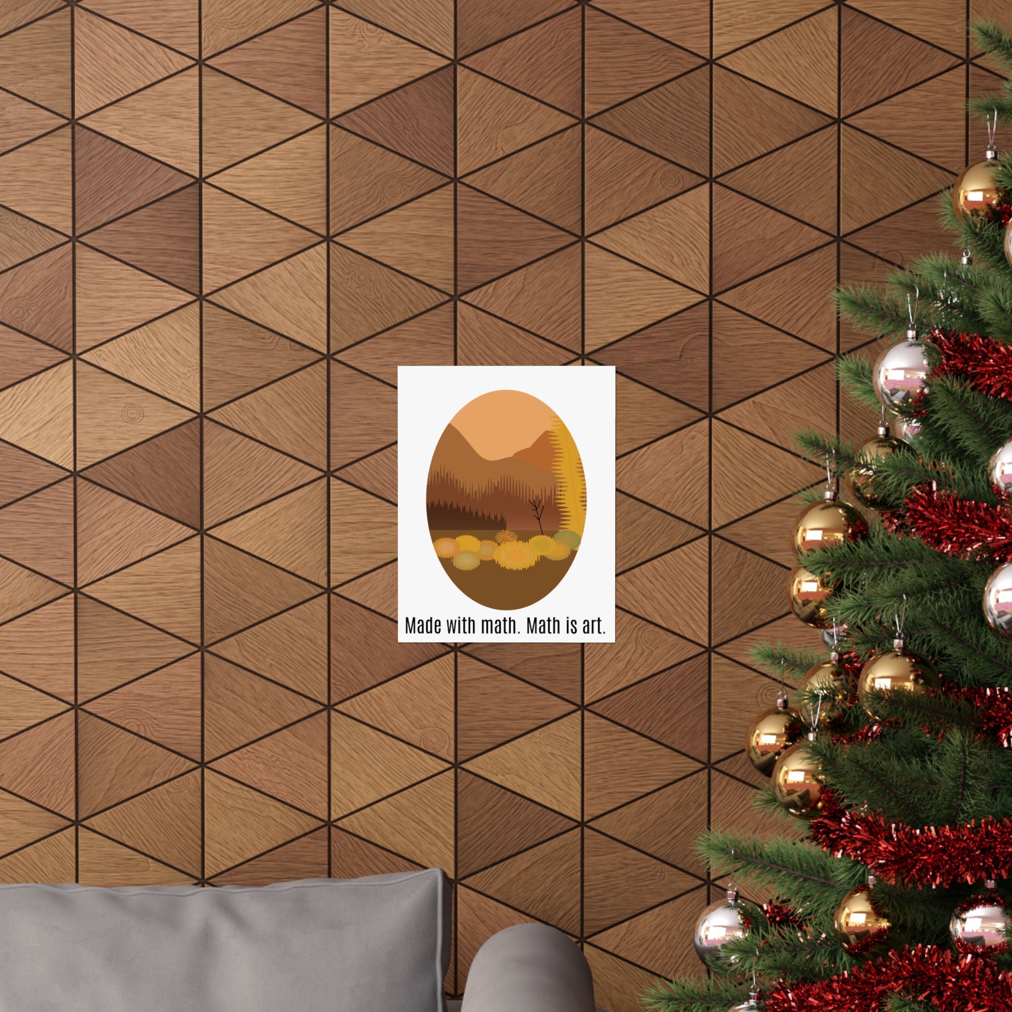 Fall Ellipse Poster